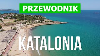 Katalonia, Hiszpania | Miasto Barcelona, ​​Tarragona, Girona, Leida | Dron wideo 4k | Katalonia