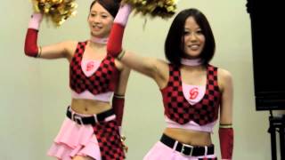 2012.9.7 ＨＡＮＡ金小劇場でチアドラがドアラのマーチを踊ります♪