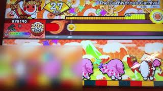 【太鼓の達人ニジイロ】The Carnivorous Carnival【むずかしい】