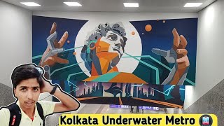 Kolkata Underwater Metro 🚇 First Time Experience ♥️👌