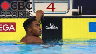 Canada's Joshua Liendo wins world championship bronze in the 100m freestyle | CBC Sports