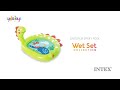 intex dinosaur spray pool