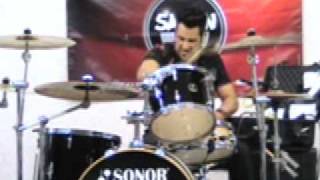 Drummer Rich Redmond performs studio version of Jason Aldean's  "She's Country" in Clinic!!!