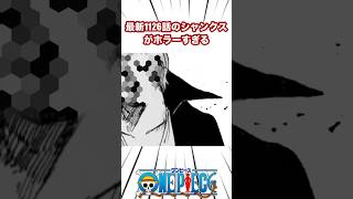 最新1126話のシャンクスがホラーなのと考えられるルフィとの関係 #onepiece #ワンピース #雑学