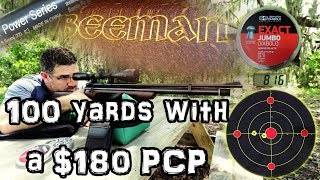 Beeman QB Chief .22 Air Rifle + Accuracy TEST - 50 \u0026 100 Yard + FULL REVIEW - Budget PCP Airgun