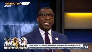 UNDISPUTED on FS1 | LeBron to AB and AD Narrative changed when you do what don't want you to do