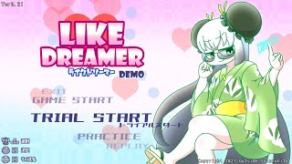 『LIKEDREAMER 체험판 Ver0.21』 Trial 모드 보스 러시, Nightmare 난이도 (라이크드리머)