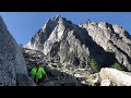 Running the ENCHANTMENT LAKES Traverse