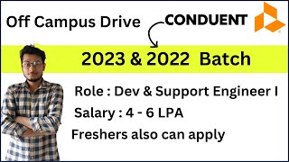 Conduent | Latest Jobs 2023 | Fresher Jobs 2023 | OFF Campus Drive 2023 | IT Jobs For Freshers 2023