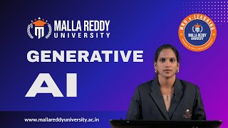 Generative AI | Concepts, Models & Real-World Applications | MRU E-Learning