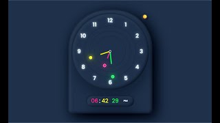 Build an Advanced Analog + Digital Clock | HTML CSS JavaScript Tutorial