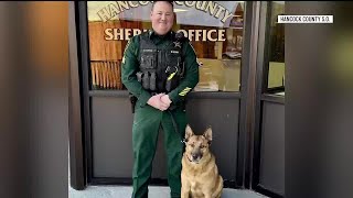 K-9 Finn retires from Hancock County Sheriff’s Office