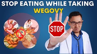 What Food to Avoid While Taking Wegovy | Foods to Avoid on WEGOVY