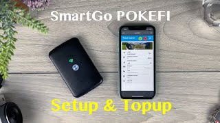 SmartGo Pokefi, setup \u0026 topup | Portable WiFi for Travel | Travel WiFi pay as you go