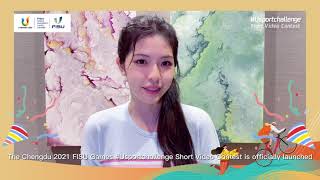 Chen Yimiao Advocating #Usportchallenge Short Video Contest