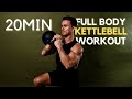 20MIN SINGLE KETTLEBELL WORKOUT // Full body