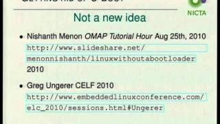 Linux as a Boot Loader - Peter Chubb