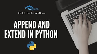 Append or Extend lists in Python | Append and Extend method | Python Tutorial for Beginners