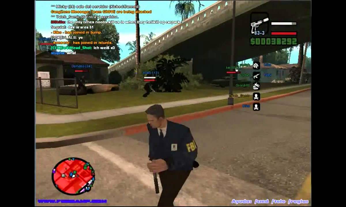 San Andreas With Multiplayer Rosenz