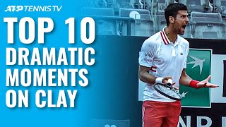 Clay Court Drama: Top 10 Dramatic Tennis Moments From The 2021 Clay Season