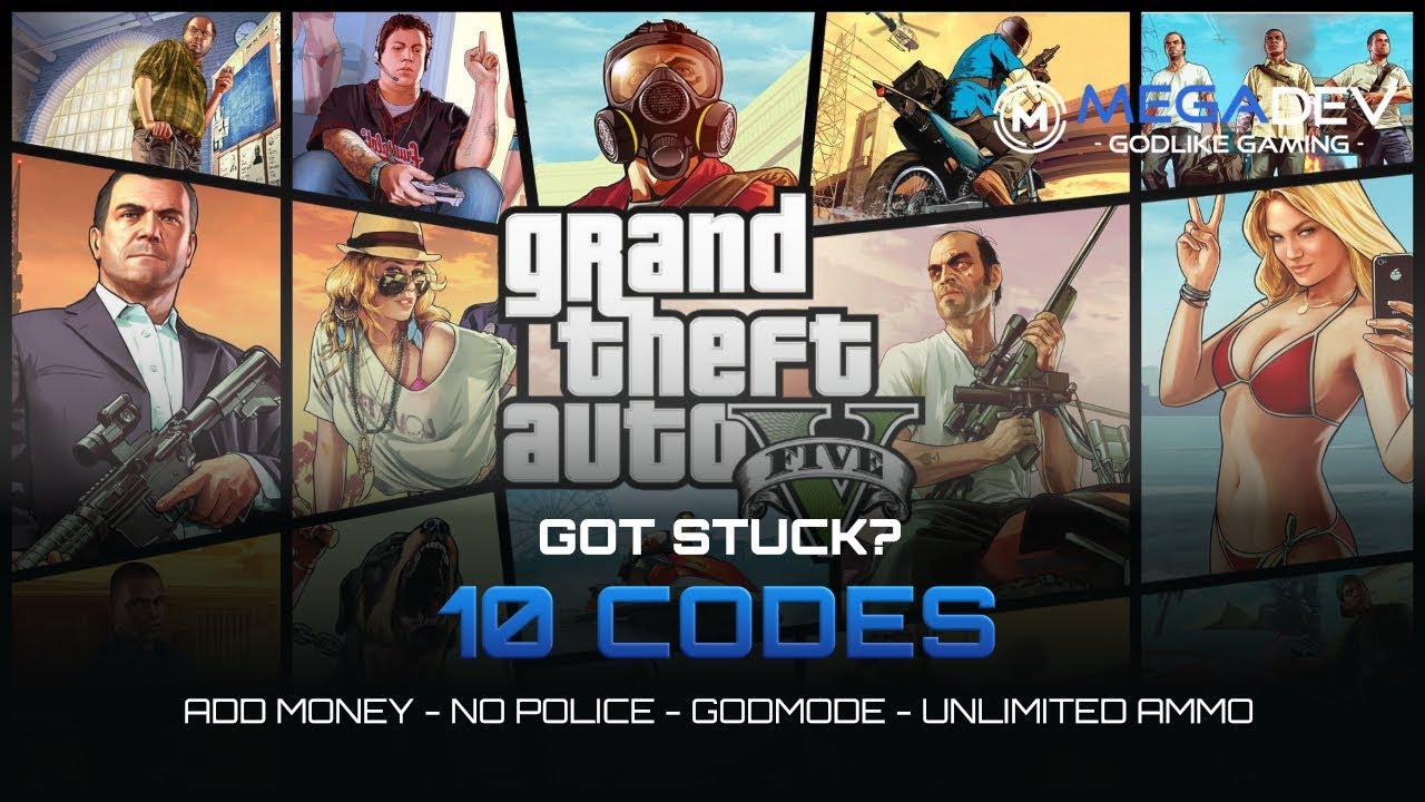 GRAND THEFT AUTO 5 Cheats: Add Money, No Police, Godmode, ... | Trainer ...