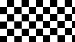 2 Hours of Black and White Checkered Pattern for Babies, Cats, Focus, Relaxation