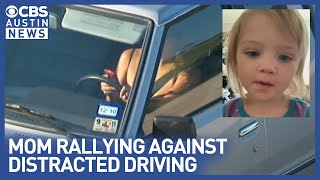 Grieving Texas mom fights distracted driving with Allie's Way