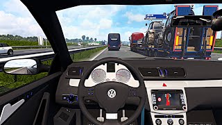 2010 VW Passat B6 Variant – Euro Trucks Simulator 2 [Steering Wheel Gameplay]