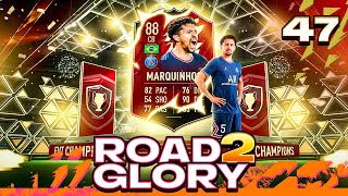 PACKED OUR BEST RED INFORM! FUT CHAMP REWARDS ON THE ROAD TO GLORY! #47 | FIFA 22 ULTIMATE TEAM