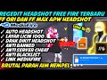 REGE FF AUTO HEADSHOOT⚡REGEDIT FF TERBARU ORI & FF MAX 2024 AIM LOCK 100% WORK ANTI BANNED