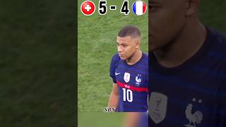 France Vs Switzerland Penalty Shootout #shorts #youtube #football