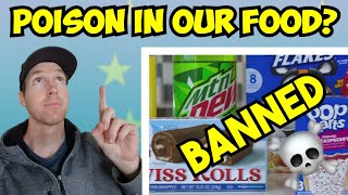 Californian Reacts | Popular American Foods Banned In Europe (and the world)
