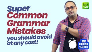 Common English Grammar Mistakes You Should Avoid! 1 Minute English Practice |  #shorts with Aakash