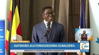 Olukiiko Lwa Buganda Land Board Olupya Lutongozeddwa, Katikkiro Abakubirizza Okubeera Abeerufu.