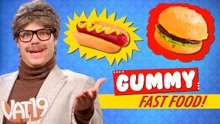 Confection Perfection | Gummy Fast Food vs Real Fast Food