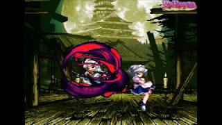 Touhou sprite animation, Youmu konpaku vs Izayoi sakuya