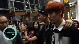 [HD 1080p/FANCAM] 130907 EXO M ARRIVAL AT KLIA MALAYSIA AIRPORT FOR MTV WORLD STAGE