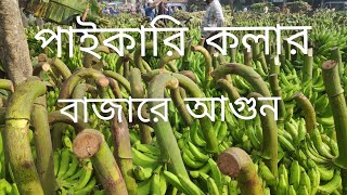 30,নভেম্বর পাইকারি কলার বাজারে আগুন ব্যাপারী আছে কলা নেই কুতুবপুর বাজার সখিপুর টাংগাইল