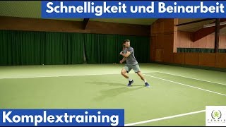 2 Übungen für eine bessere Beinarbeit | Komplextraining | Tennis Mastery