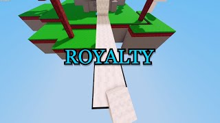 ROYALTY - A FIRE ( ROBLOX BEDWARS MONTAGE )