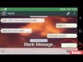 Send Blank Message On Whatsapp