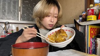 6年ぶりに食べるカツ丼染みる～～～！