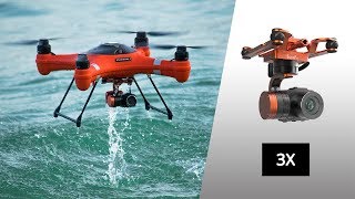 SplashDrone 3-Axis Gimbal 4K Camera Footage