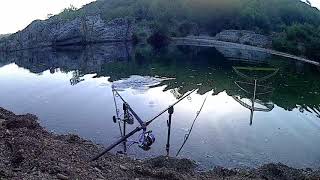 Extreme carp run - Almost lost my rod!