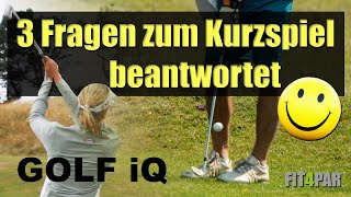 3 Fragen zum Kurzspiel beantwortet ⛳️ #fit4par #golftips