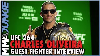 Charles Oliveira ready for Poirier vs. McGregor 3 winner | UFC 264 interview