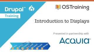 Drupal 8 Beginner, Lesson 34: Introduction to Displays