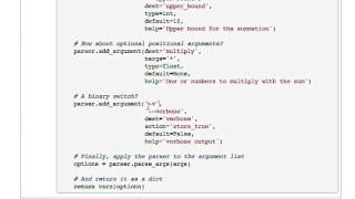 crucial python 09 - argparse