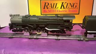 Testing MTH Rail King 30-1149-0 Pennsylvania S-2 Turbine Engine Cab  6200