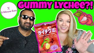 Kasugai Lychee Gummy Candy Review